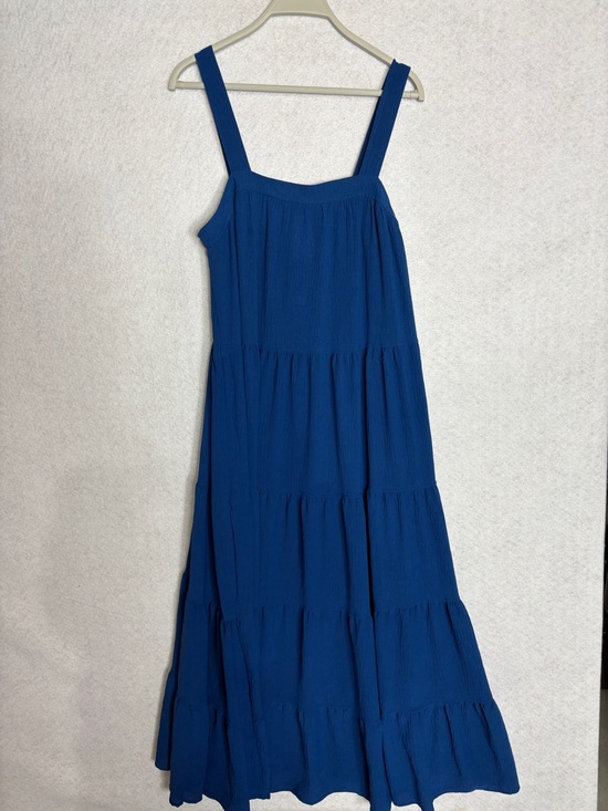Dresses & Skirts - Max Studio Blue Tiered Maxi Sundress